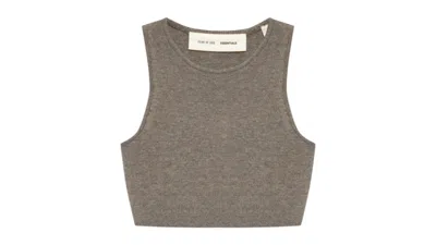 Pre-owned Fear Of God Essentials Women's Top In Homestead Heather