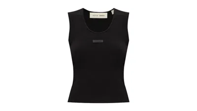 Pre-owned Fear Of God Essentials Women's Top In Jet Black