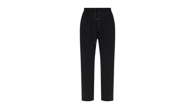 Pre-owned Fear Of God Essentials Women's Waffle Fitted Sweatpant In Black (ss25)