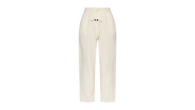 Pre-owned Fear Of God Essentials Women's Waffle Fitted Sweatpant In Shell