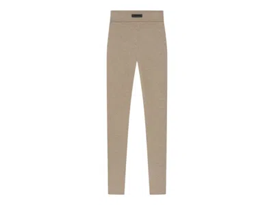 Pre-owned Fear Of God Essentials Women's Waffle Legging In Desert Sand
