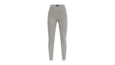 Pre-owned Fear Of God Essentials Women's Waffle Legging Pant In Dark Heather
