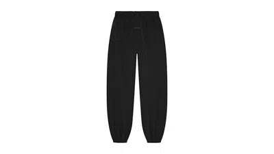 Pre-owned Fear Of God Essentials Womens Classic Jersey Sweatpant In Jet Black
