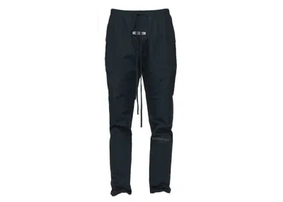 Pre-owned Fear Of God Essentials X Ssense Track Pants In Dark Navy Blue