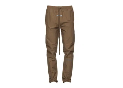 Pre-owned Fear Of God Essentials X Ssense Track Pants In Rain Drum