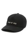 Fear Of God Six-panel Cap With Curved Peak