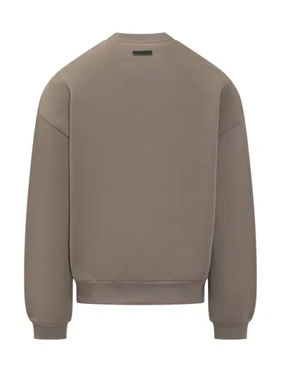 Fear Of God Eternal Crethedew Neck Knitwear In Dusty Beige