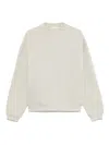 Fear Of God Eternal Crewneck Heavy Cotton Sweatshirt In Neutral