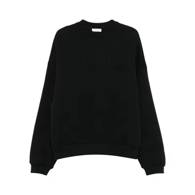 Pre-owned Fear Of God Eternal Crewneck Sweatshirt 'black' | Men's Size Xl