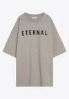 Fear Of God Ribbed Crew Neck Graphic Print T-shirt
