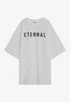 Fear Of God Eternal Oversized Logo-detailed Cotton-jersey T-shirt