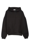 Fear Of God Eternal Embossed Logo Hoodie In Black