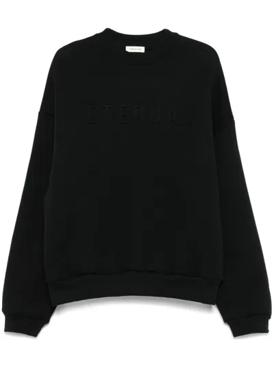 Fear Of God Eternal Eternal Crewneck By Fear Of God In Black