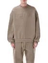 Fear Of God Eternal Relaxed Fit Crew Neck In Brown