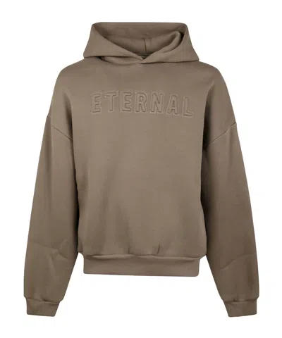 Fear Of God Eternal Hoodie In Brown