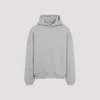 Fear Of God Oversized Hoodie With Ribbed Hem In Dove Grey