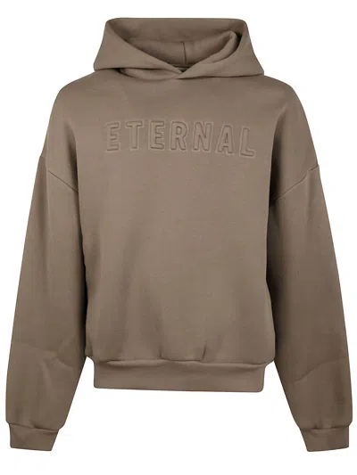 Fear Of God Eternal Hoodie In Dusty Beige
