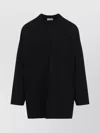 Fear Of God Logo Patch Long Sleeve Tee In Black