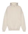 Fear Of God Eternal-print Cotton Hoodie In Nude