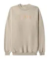 Fear Of God Eternal Printed Crewneck Sweatshirt In Brown
