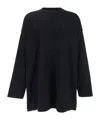 Fear Of God Black T-shirt With Eternal Print On The Front And Logo Patch On The Back In Black