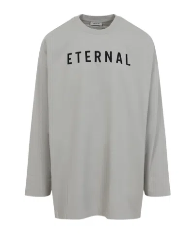 FEAR OF GOD FEAR OF GOD ETERNAL PRINTED CREWNECK T-SHIRT