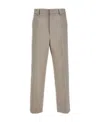 Fear Of God Eternal Straight-leg Tailored Trousers In Nude