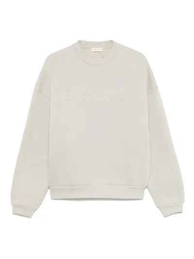 Fear Of God Eternal Sweatshirt In Grey