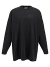Fear Of God Ribbed Collar Crew Neck T-shirt With Long Sleeves