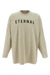 Fear Of God Ribbed Crew Neck Graphic Print T-shirt