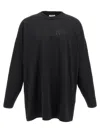 Fear Of God Ribbed Collar Crew Neck T-shirt With Long Sleeves