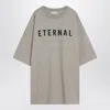 Fear Of God Ribbed Crew Neck Graphic Print T-shirt
