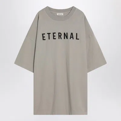 FEAR OF GOD ETERNAL T-SHIRT IN TAUPE COLOUR