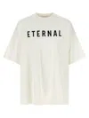 Fear Of God Eternal Oversized Logo-detailed Cotton-jersey T-shirt In White