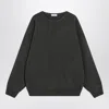 Fear Of God Wool Crewneck Sweater With Ribbed Cuffs And Hem In Gray