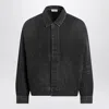 Fear Of God Black Faded Canvas Jacket Men In Black