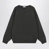 Fear Of God Faded Crewneck Sweater In In Black