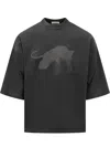 Fear Of God Mens Black Le Panteres Relaxed-fit Cotton-jersey T-shirt Xl In Black