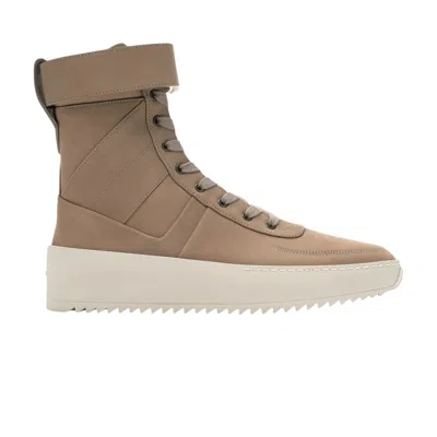 Pre-owned Fear Of God Military Sneaker 'canapa' | Brown | Men's Size 47