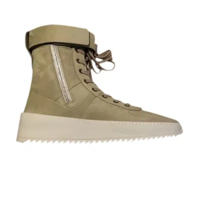 Pre-owned Fear Of God Military Sneaker 'mela Nabuk' | Green | Men's Size 40