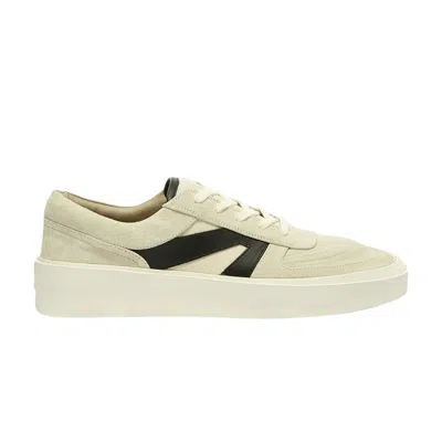 Pre-owned Fear Of God Skate Low 'bone Black' | Cream | Men's Size 39 In White