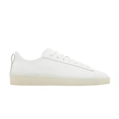 Pre-owned Fear Of God The Essential Tennis Low 'white' | Men's Size 40