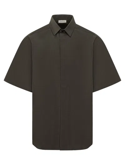 Fear Of God Fearless Sleeves Cut Shirt In Animal Print