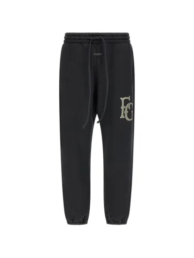 Fear Of God Fg Jogger Pants Elastic Cuffs Waistband In Black