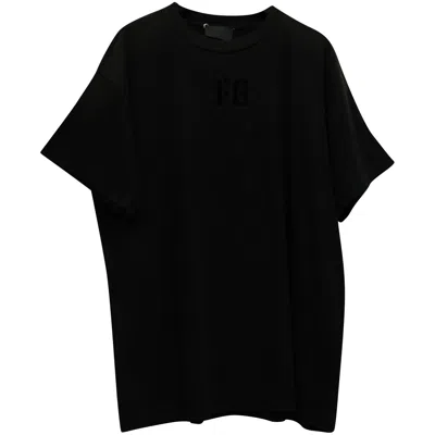 Fear Of God Fg T-shirt In Black Cotton