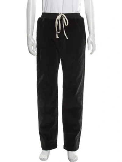 Pre-owned Fear Of God Fifth Collection Corduroy Joggers In Gray