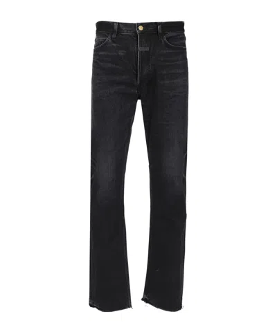 FEAR OF GOD FEAR OF GOD SRAIGHT-LEG FRAYED-EDGE JEANS