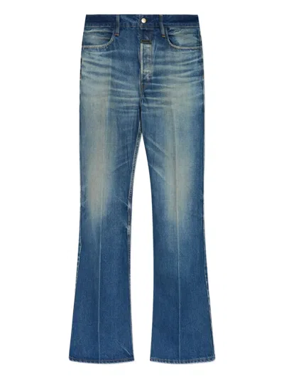 Fear Of God Flared Jeans In Blue