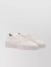 Fear Of God Man Sneakers Ivory Size 7 Leather In Metallic