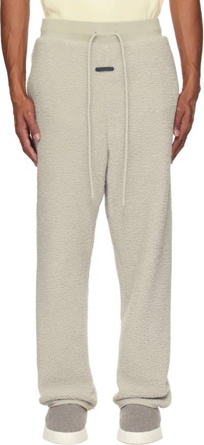 Fear Of God Fleece Hike Sweatpants In Nude
